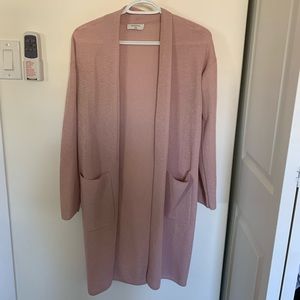 Babaton blush cardigan.
